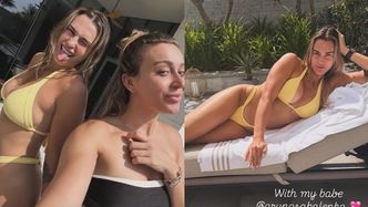 Aryna Sabalenka i Paula Badosa dokazują w bikini na wspólnych wczasach w Dubaju. Fajnie się bawią?
