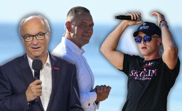 "No to jest porąbane". Ostre słowa po koncercie Skolima u Nawrockiego