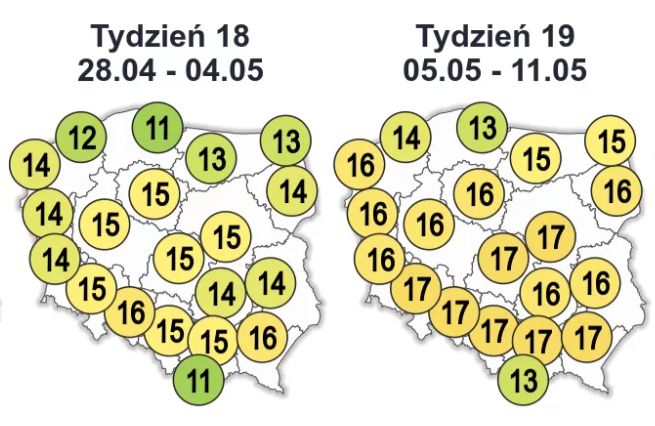 Czy majówka 2025 będzie ciepła?
