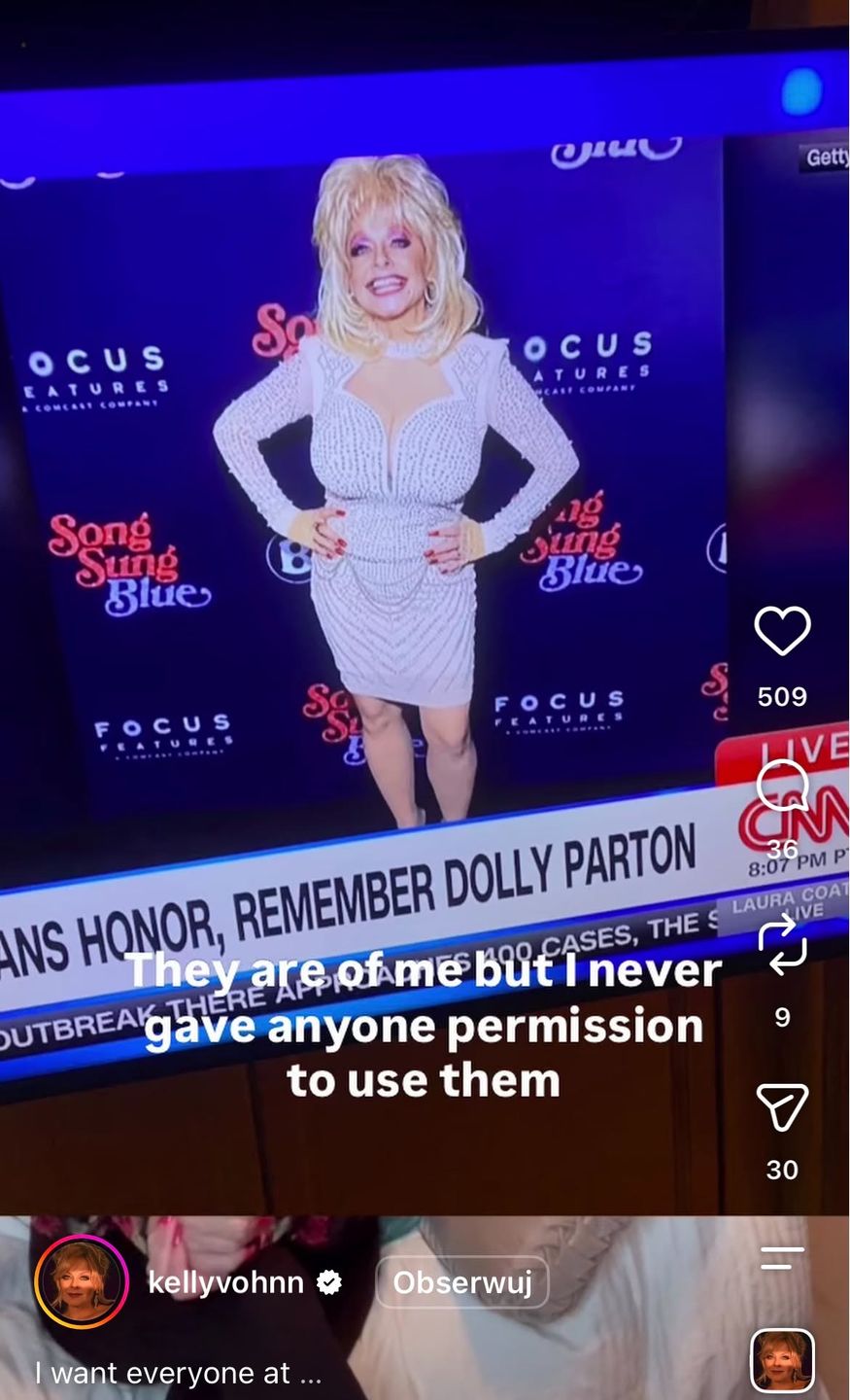 Naśladowczyni Dolly Parton - Kelly Vohnn