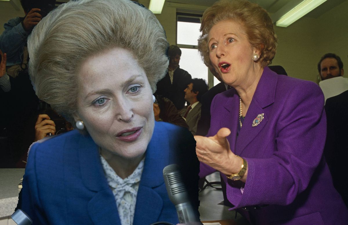 Margaret Thatcher w 'The Crown" zagrana brawurowo przez Gillian Anderson. Czy twórcy pokazali jej wszystkie ciemne strony?