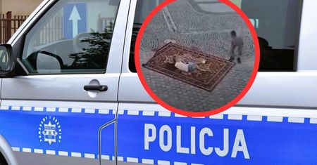 Dwóch mężczyzn i dywan. Wybryk w centrum miasta. "Graniczy z głupotą"