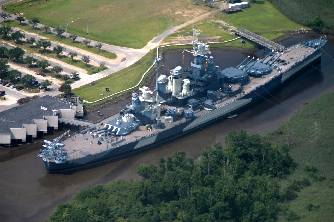 USS "North Carolina" jako okręt muzeum