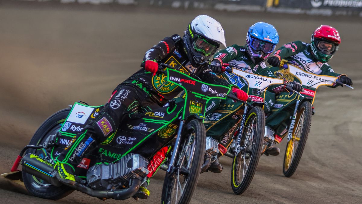 WP SportoweFakty / Patryk Kowalski / Rohan Tungate w białym kasku