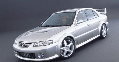 Mazda 626 MPS. Mogła być nowym graczem w walce Evo i Imprezy