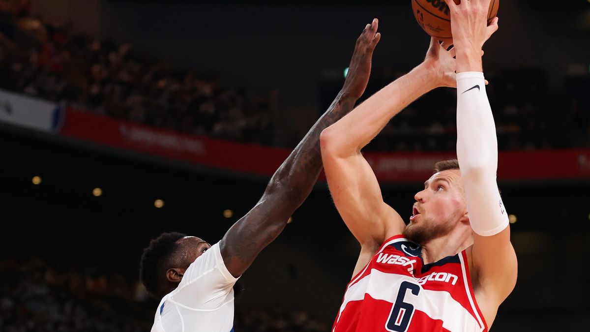 Getty Images / Takashi Aoyama / Kristaps Porzingis w akcji