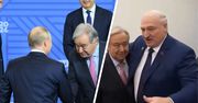 Wpadł w ramiona Łukaszence, czule witał się z Putinem. "Koniec ONZ"