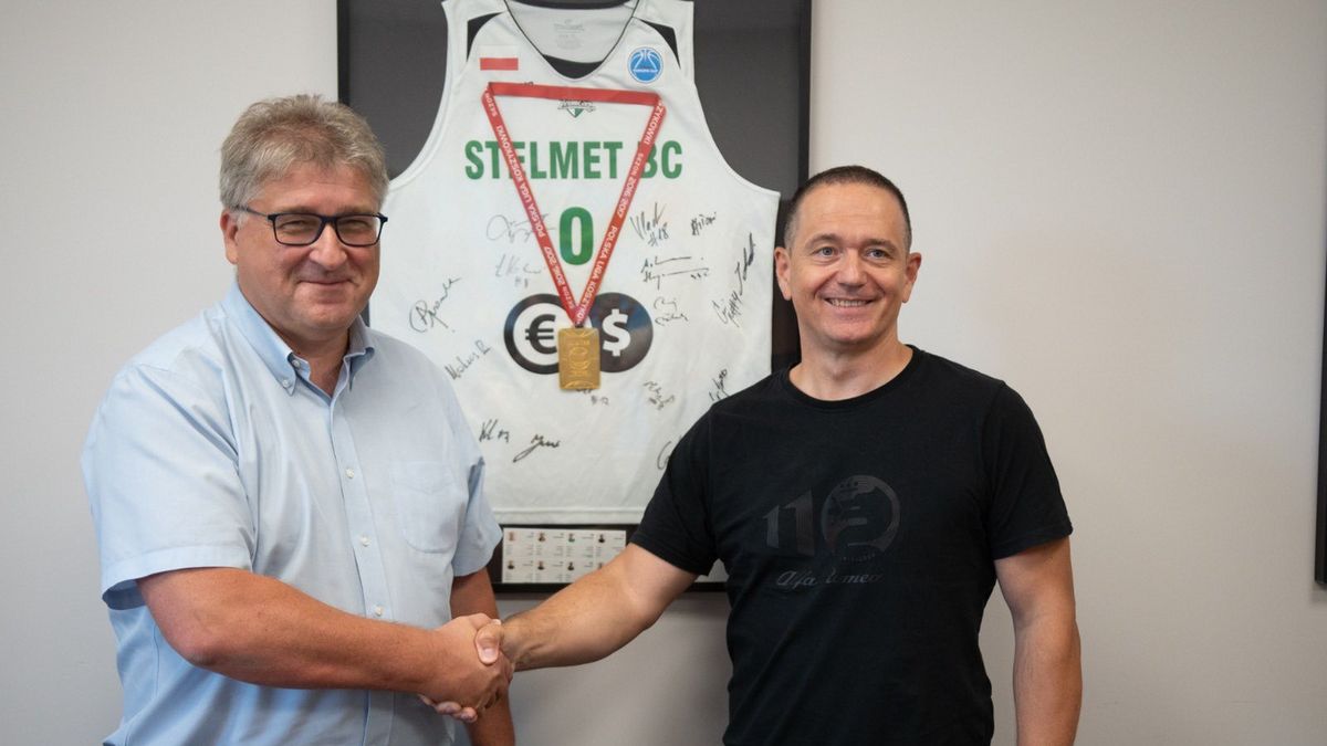 Materiały prasowe / Enea Zastal BC / Jasiński i Dedek