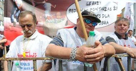 Kielce: Sztab protestacyjny "Solidarności" ustalił działania