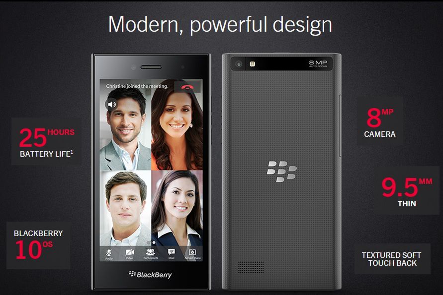 [MWC 2015] BlackBerry zamierza walczyć atrakcyjnym cenowo modelem Leap