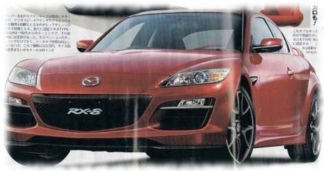 Mazda RX-8 - przyłapana po raz kolejny