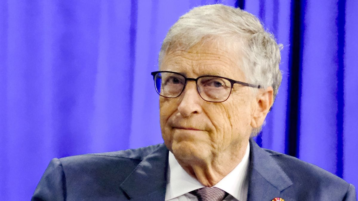 Clinton Global Initiative 2024Bill Gates speaks at the second day of the 2024 Clinton Global Initiative at the Hilton Hotel in New York CityFeaturing: Bill GatesWhere: New York City, New York, United StatesWhen: 24 Sep 2024Credit: Katie Godowski/MediaPunch/INSTARimages