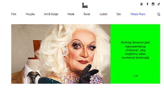 Serwis Kmag.pl w nowej odsłonie. Jest też nowa redaktor prowadząca