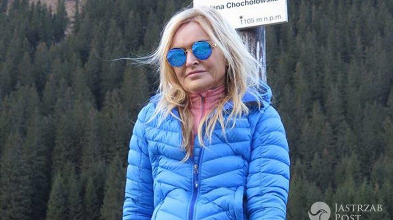 Monika Olejnik spędza święta aktywnie w górach fot. Facebook.com