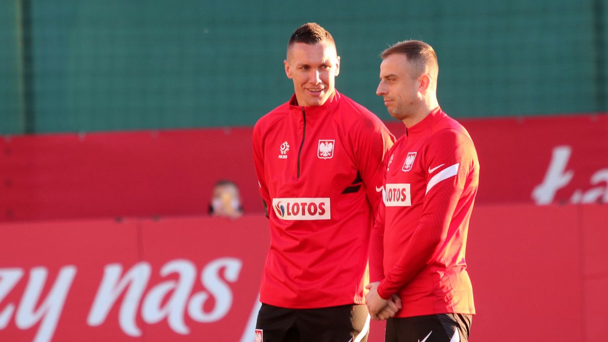 WP SportoweFakty / Mateusz Czarnecki / Na zdjęciu: Łukasz Skorupski i Kamil Grosicki