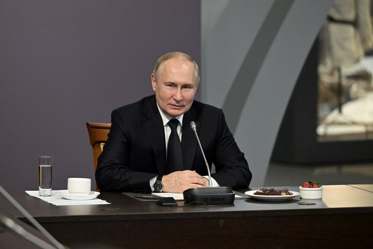 Putin: Rosja dąży do zakończenia działań wojennych w Ukrainie
