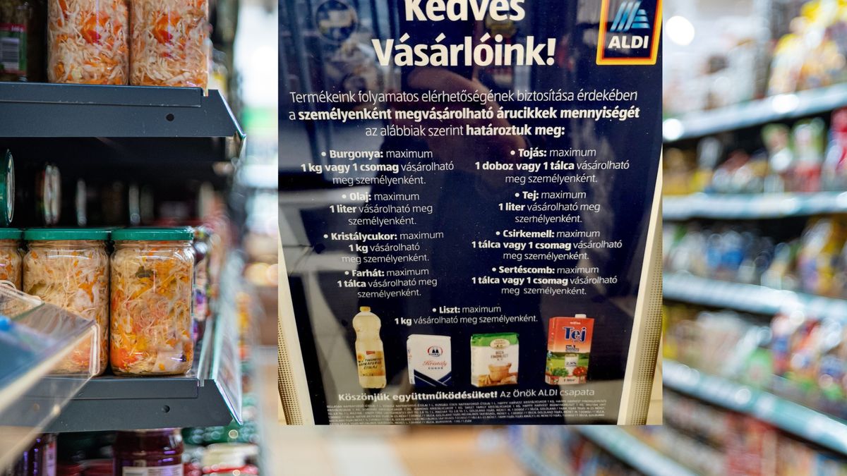 Na Węgrzech klienci muszą się zmierzyć z ograniczeniami w zakupach
