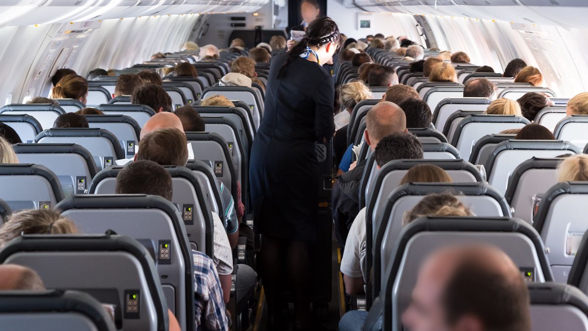 Pasażer wściekł się na obsługę samolotu