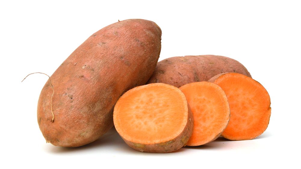 Bataty pakowane próżniowo