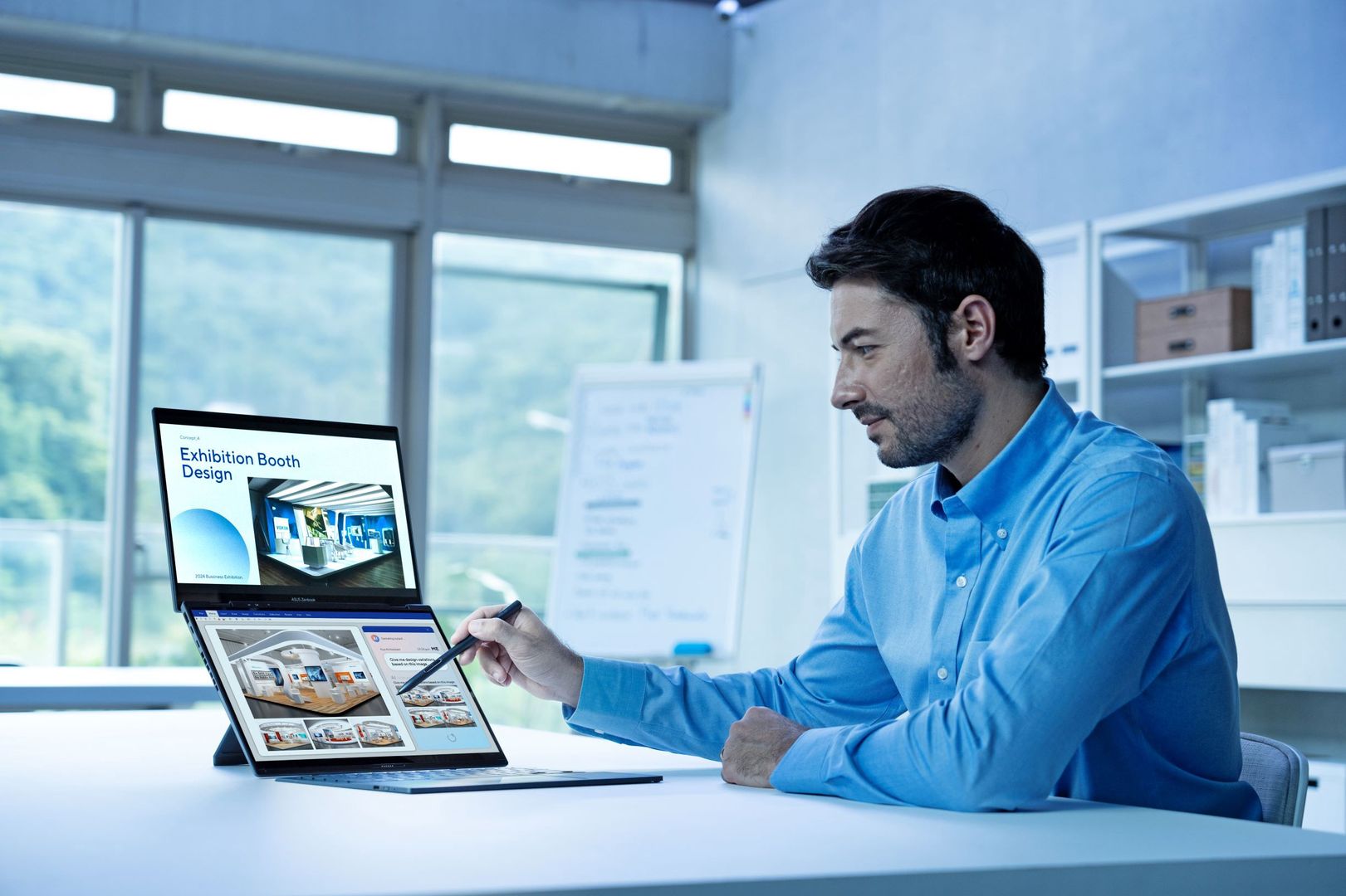Najlepszy laptop do pracy. Zenbook Duo zaskoczy was niejednym