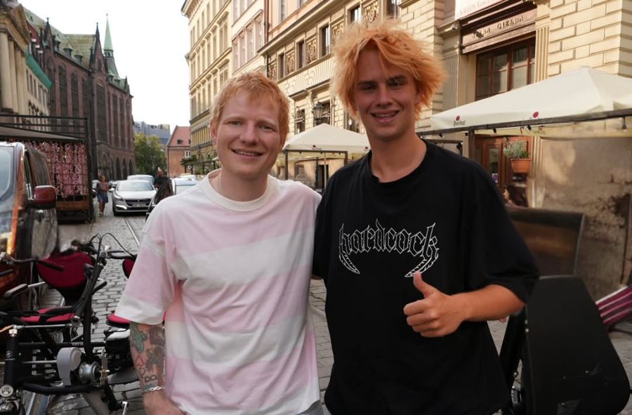 Łatwogang szykuje się na collab Edem Sheeranem