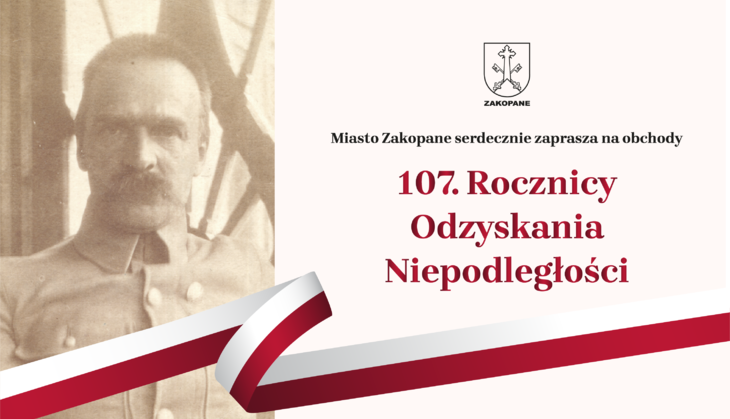 Zakopane: 107. Rocznica Odzyskania Niepodległości