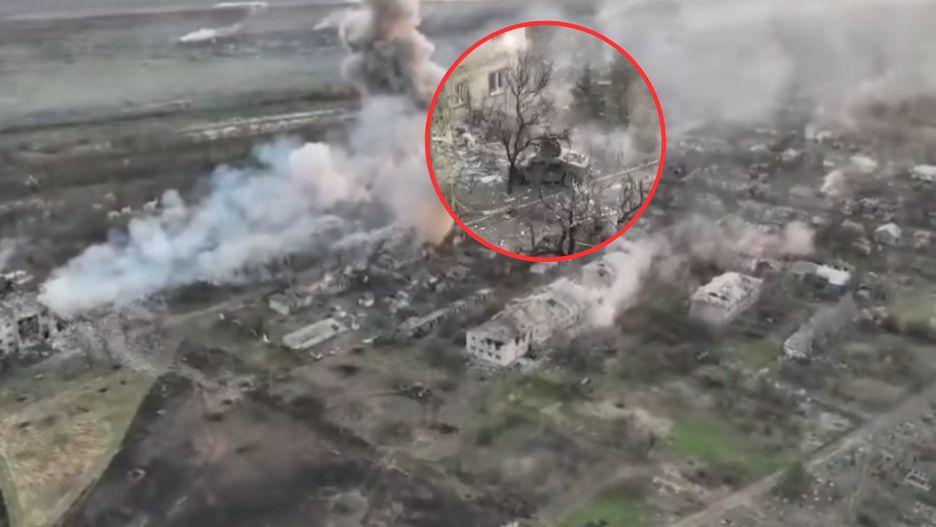 Brawurowa akcja w Krasnohoriwce