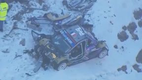 Fatalny wypadek w Rajdzie Monte Carlo. Samochód w strzępach