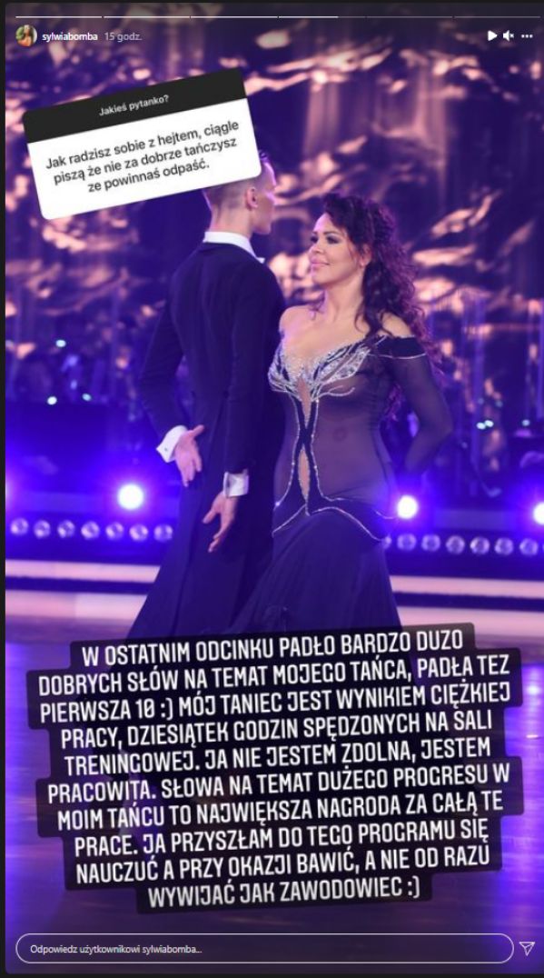 Sylwia Bomba o pracowitości i talencie
