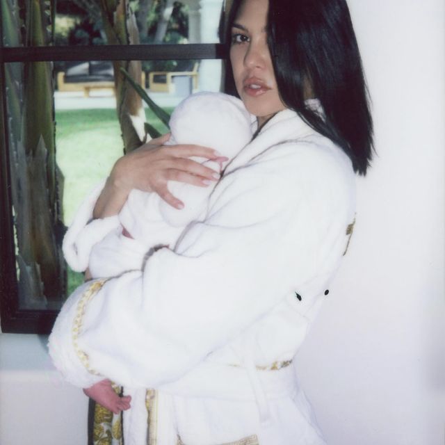 Kourtney Kardashian z synem Rockym