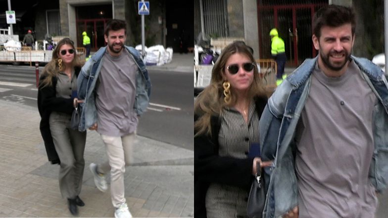 Gerard Pique spaceruje z kochanką po Barcelonie. Dopisywały im humory (ZDJĘCIA)