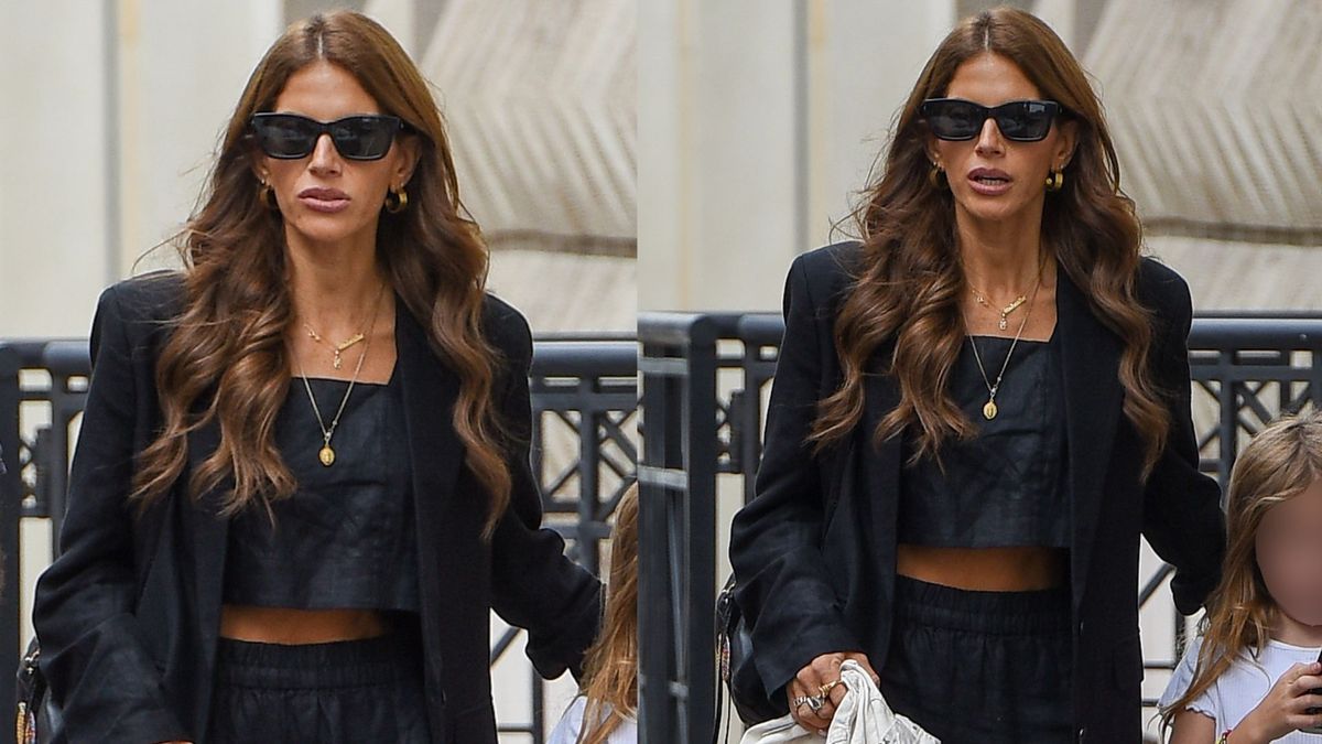 Rosati przechadzała się po Warszawie ze swoją córką