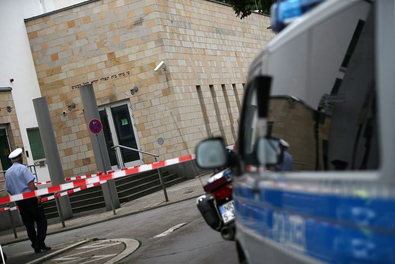 Synagogi w Niemczech. Atak na świątynię na zachodzie kraju, zatrzymano jedną osobę