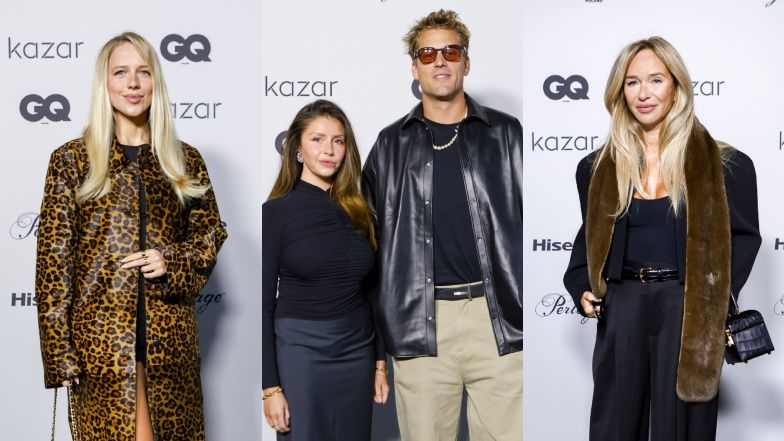 Celebryci prężą się na premierze