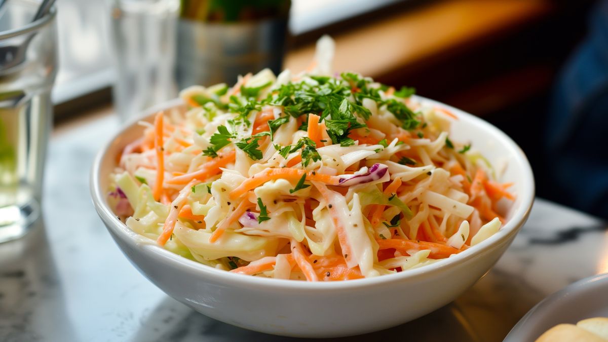 Surówka wietnamska smakuje genialnie jako dodatek do mięsa