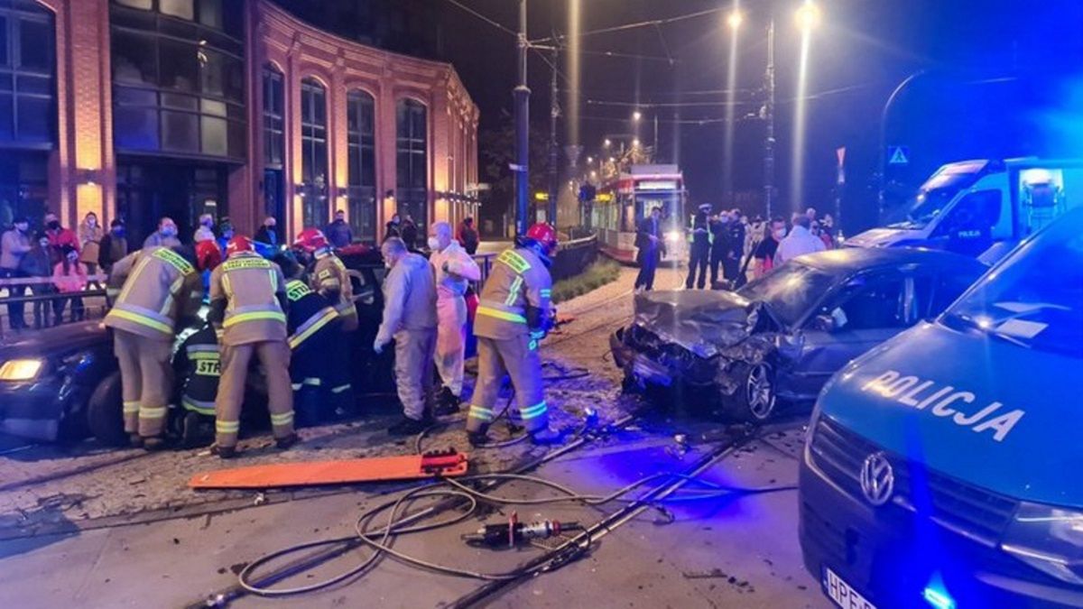 Straszne sceny na ulicach Łodzi. Kierowca bmw zabił człowieka