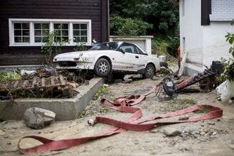 Ulewy i osunięcia ziemi w Szwajcarii