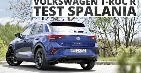 Volkswagen T-Roc R 2.0 TSI 300 KM (AT) - pomiar zużycia paliwa
