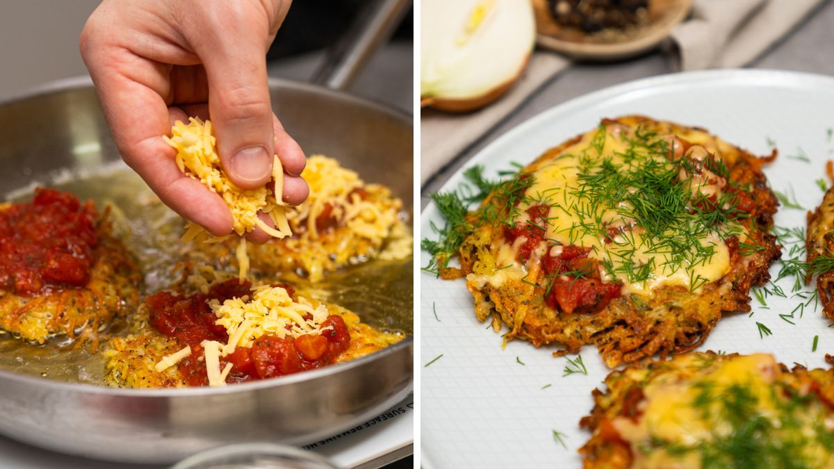 Placki ziemniaczane w takim wydaniu to prawdziwe złoto