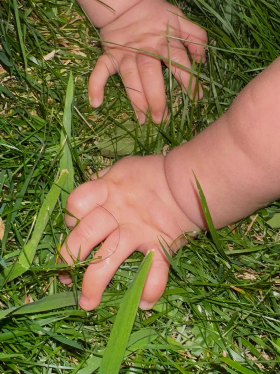 Rączki dziecka Moniki Brodki