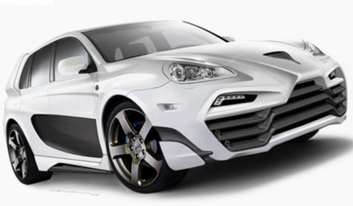 Rosjanie nie znają się na tuningu (Porsche Cayenne)