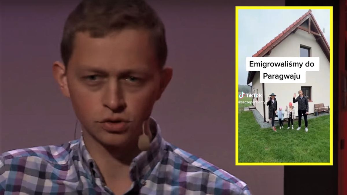 Szczepan Bentyn poinformował, że przeprowadził się do Paragwaju 