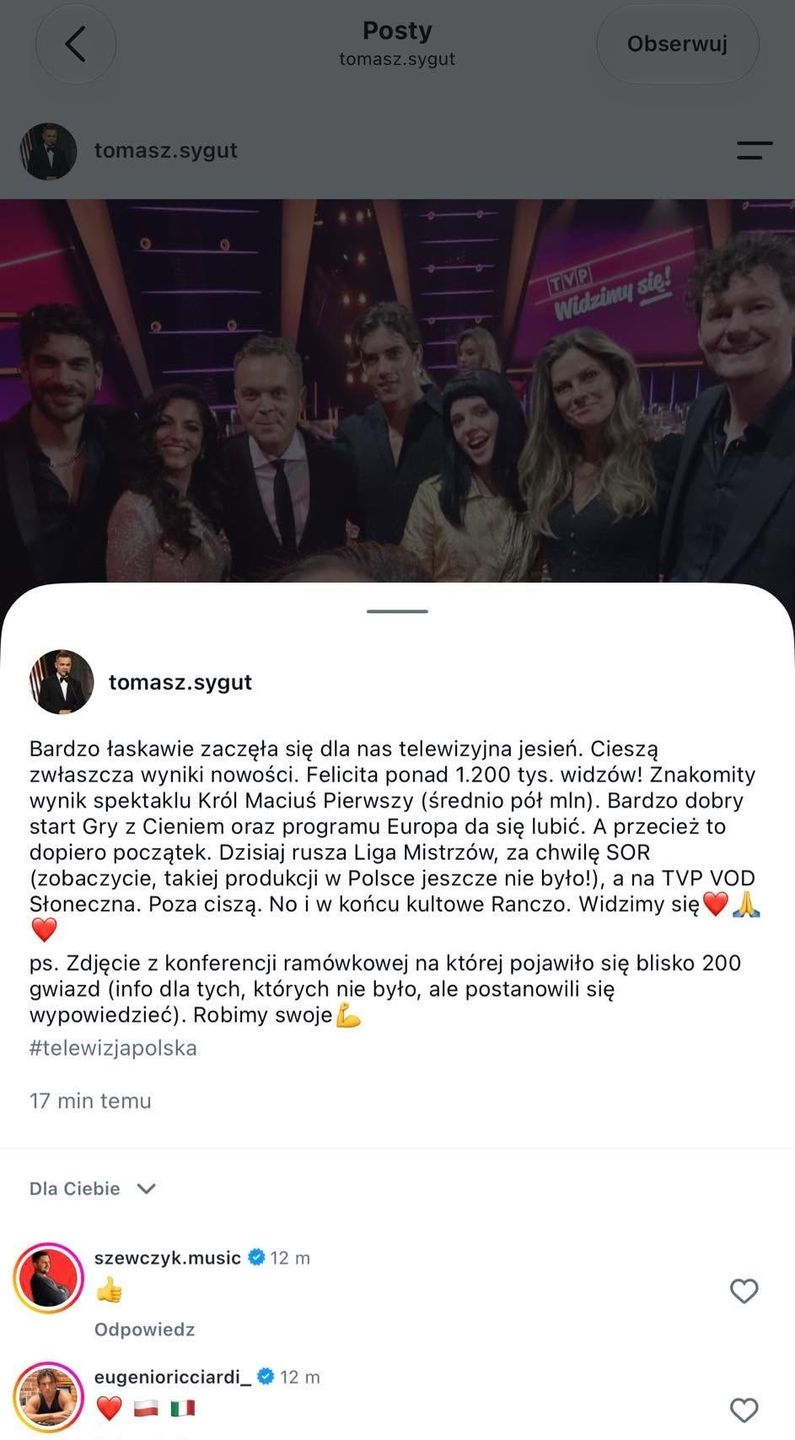 Wpis Tomasza Syguta