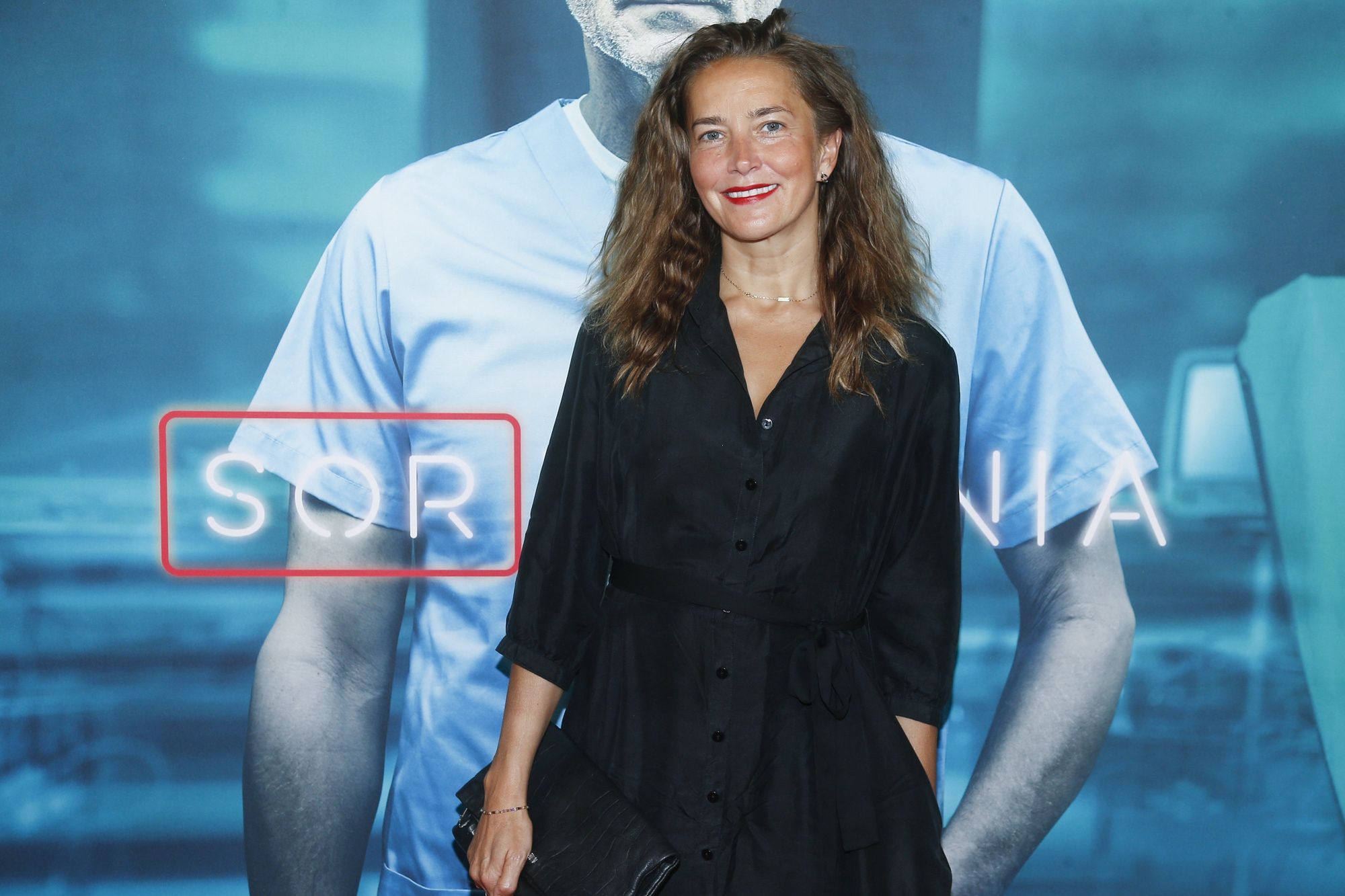 Kamilla Baar na premierze serialu "Sortownia"