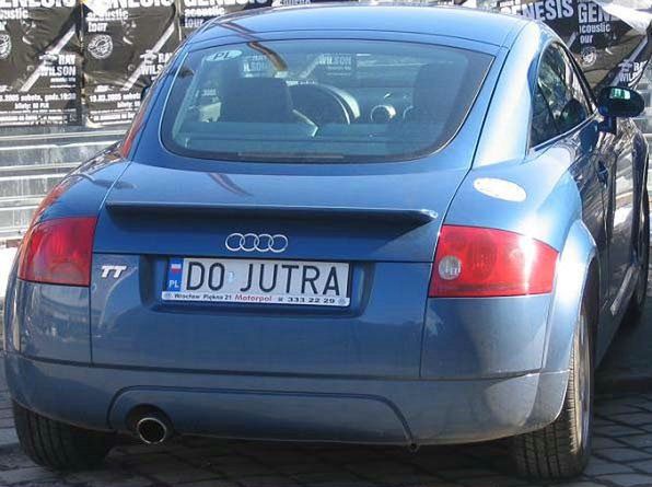 Najciekawsze tablice rejestracyjne z Polski [galeria] 40