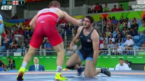 Zapasy (M), styl wolny, kat. 86 kg: zwycięstwo Zbigniewa Baranowskiego