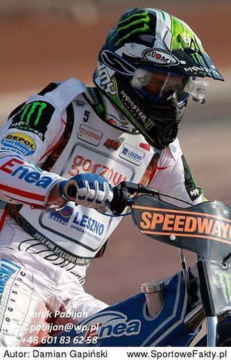 Tomasz Gollob podczas finału DPŚ w Gorzowie dał sygnał Polakom do odrabiania strat