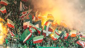 Puchar Polski: Race i dym na stadionie we Wrocławiu (wideo)