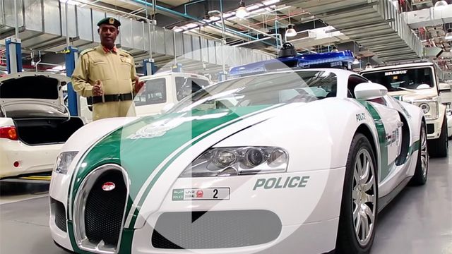 Dubaj pokazuje wszystkie swoje radiowozy 1