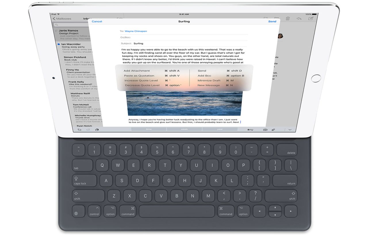 iPad Pro i klawiatura Smart Keyboard